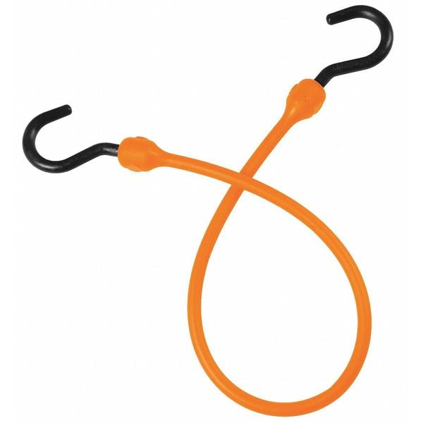 The Better Bungee Bungee Cord, Orange, 24 in. L, 1-1/2 in. W BBC24NO