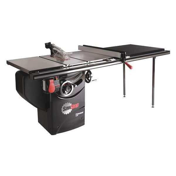 Sawstop Corded Table Saw 10 in Blade Dia., 52 in PCS31230TGP252 Zoro