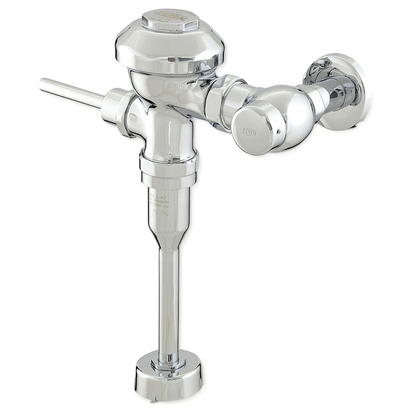 Zurn 0.125 gpf, Urinal Manual Flush Valve, Polished Chrome, 3/4 in IPS