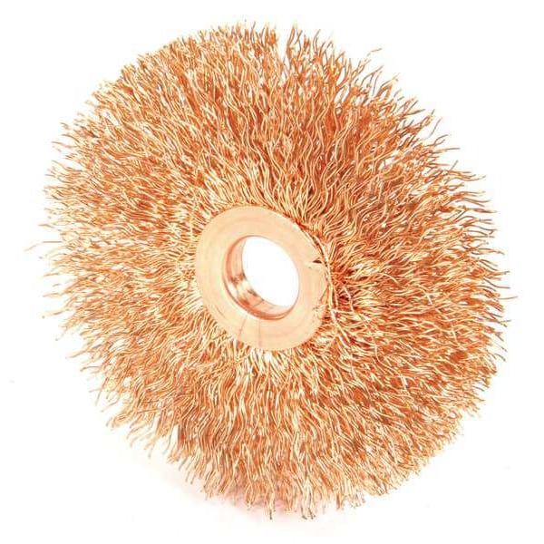 Ampco Safety Tools Nonsparking Crimped Wire Wheel Wire Brush WB-30C