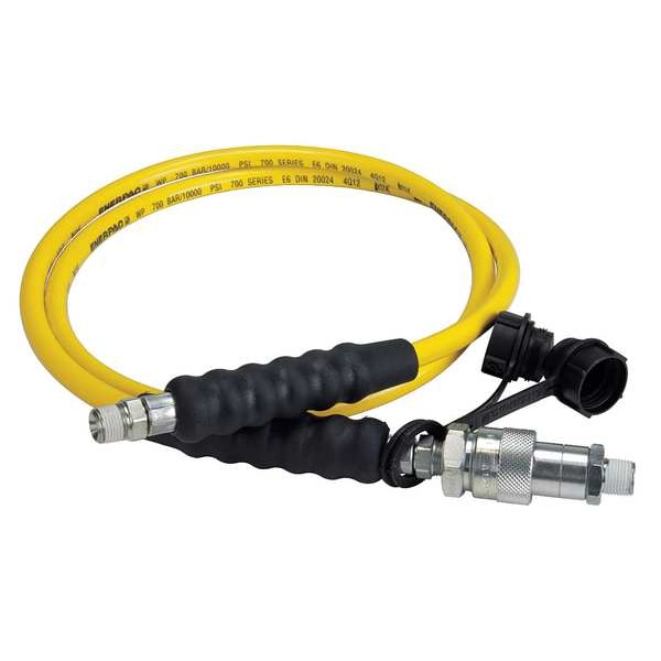 Enerpac HC7206B, 6 ft., Thermoplastic High Pressure Hydraulic Hose, .25 in. Internal Diameter