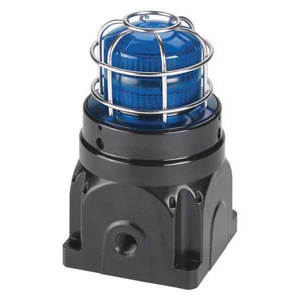 Federal Signal Strobe Light, Blue, FPM 60, Xenon, 1.50A GSTR024DB Zoro