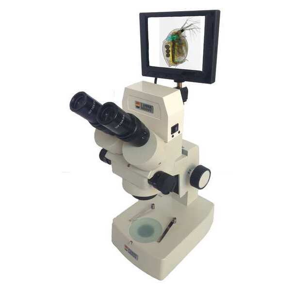 Laxco Microscope, 88.9mm Focus Height Max, Hal MZS1MZD2 Zoro