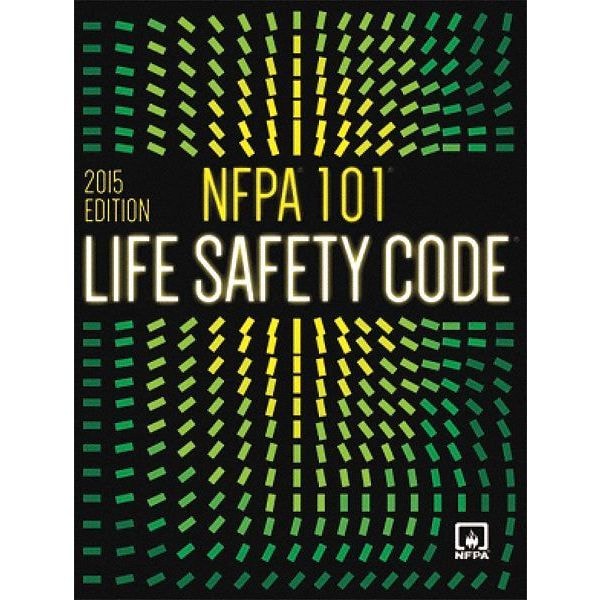 Nfpa Electrical Code Book, NFPA 101 Life Safety Code Handbook, 2015 Edition, English, Hardcover