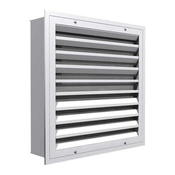 Price 10 in Square Louvered Flush Mount Ceiling Diffuser, White AFRFD-GR000031