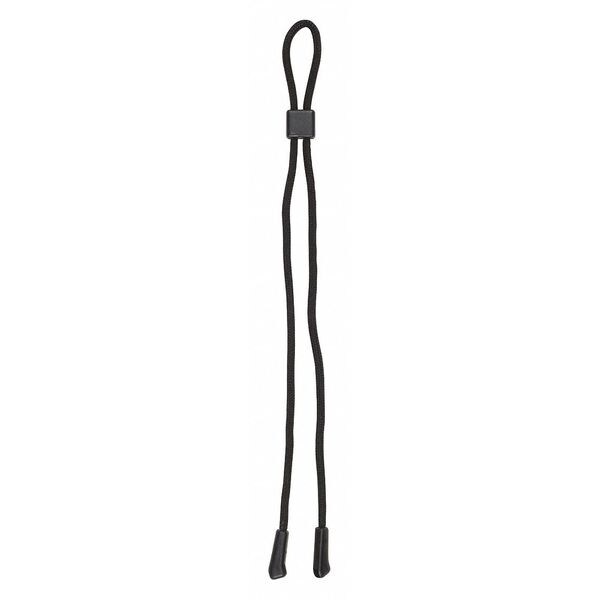 Mcr Safety Eyewear Retainer, Black, Slip On, 26" L 224 Zoro