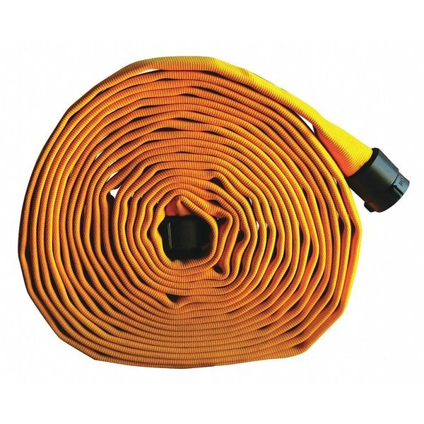 ForestLite Wildland Fire Hose, Single Jacket, 50 ft L G55H1FY50N Zoro