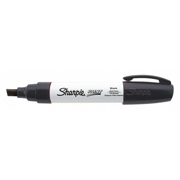 Sharpie 35564 Paint Marker,Broad Point,Black,PK6