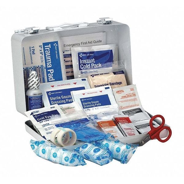 Nintendo Switch - FIRST aid kit&#39;s  HDX 180-Piece, 25-Person Plastic OSHA First Aid Kit 59619