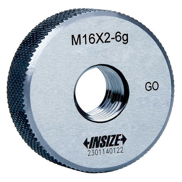 Insize Thread Ring Gage, Thread Size M27.0-3.00 4120-27
