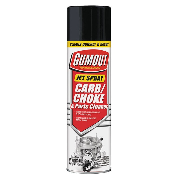 Gumout Carburetor Cleaner, Aerosol Can, 16 oz, Solvent, Liquid