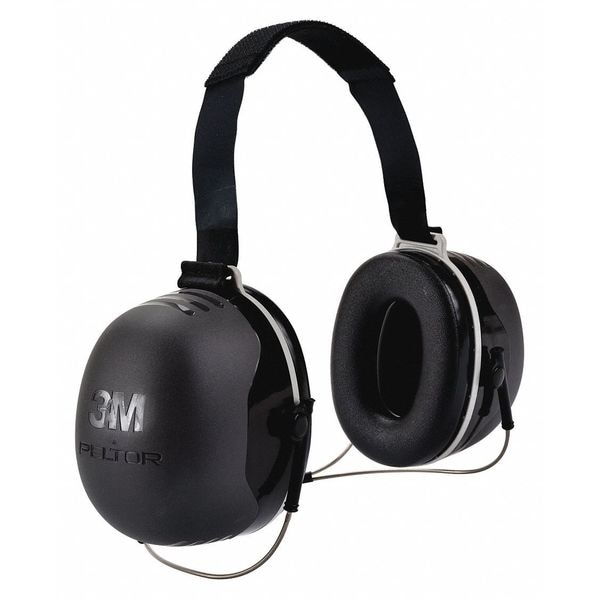 3M Behind-the-Neck Ear Muffs, 31 dB, Peltor X5, Black X5B Zoro