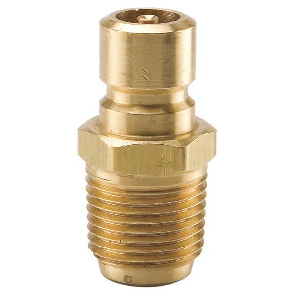 thumbnail image 2 of Parker BST-N3M Hydraulic Quick Connect Coupling - 3/8 Male Brass Body Sleeve Lock 2 of 4