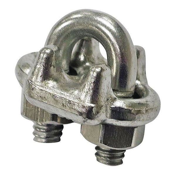 Crosby Wire Rope Clip, SS, UBolt, 1/8 in. 1011250 Zoro