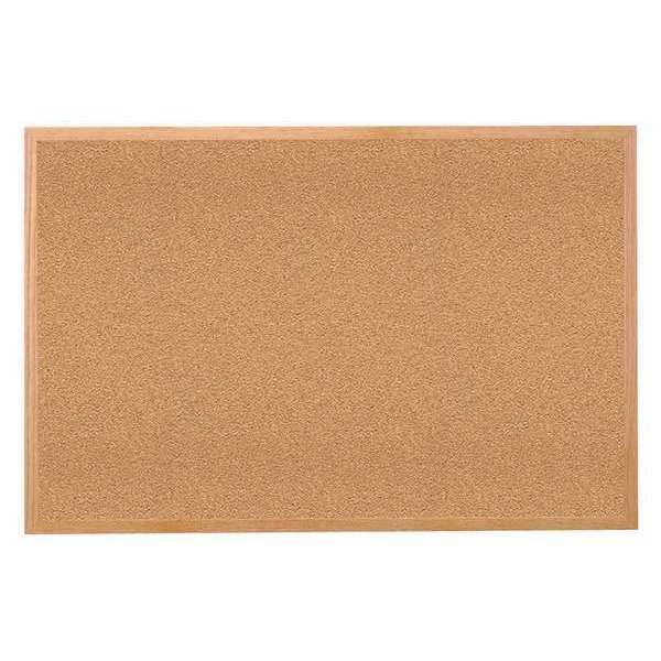 Ghent Cork Bulletin Board 481/2"H, Natural WK410 Zoro