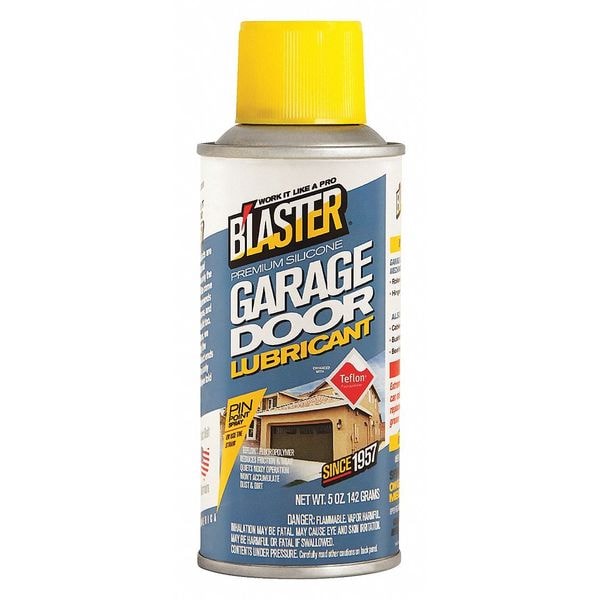 Blaster Garage Door Lubricant, 5 Oz., Aerosol Can GDLTS Zoro