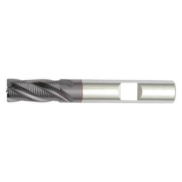 Widia End Mill, TiCN, 0.3750 in Milling Dia, 6206
