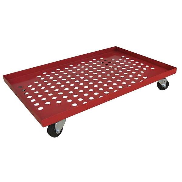 Zoro Select General Purpose Dolly, Perforated, 36x24 48J098