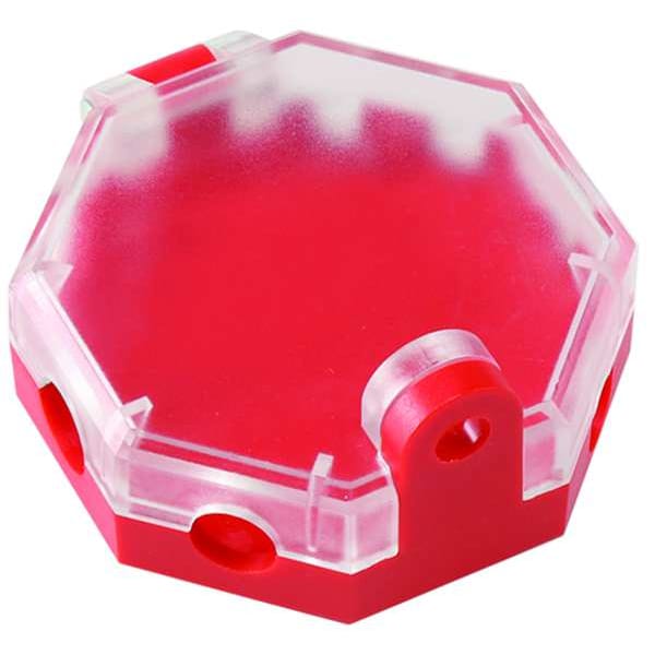 Condor Pneumatic Lockout, Red, Polycarbonate, 1 Max. No. of Padlocks, 9 ...