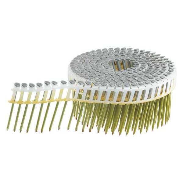 Senco Collated Siding Nail, 21/4 in L, 13 ga, Hot Dipped Galvanized