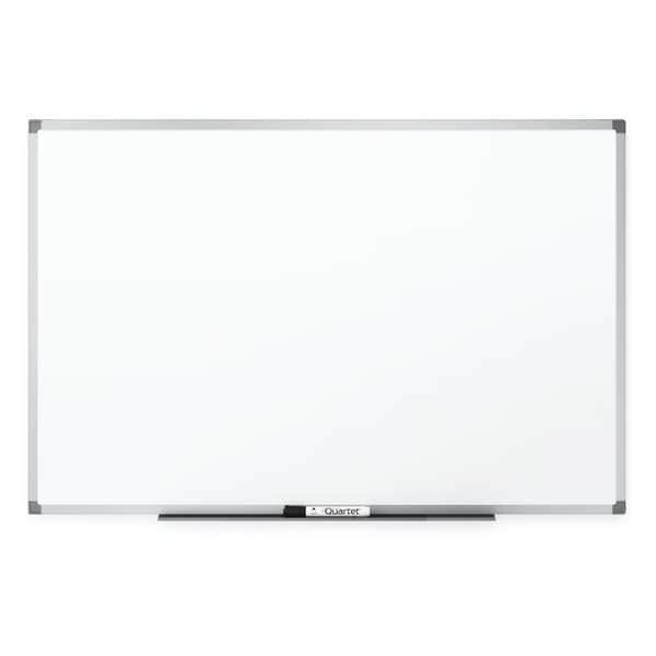 Quartet Dry Erase Board, Porcelain, 36 in, 48 in, Aluminum
