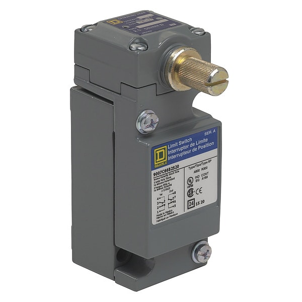 Telemecanique Sensors Limit Switch, 2 NO/2 NC; Form Z, 10A 600V AC