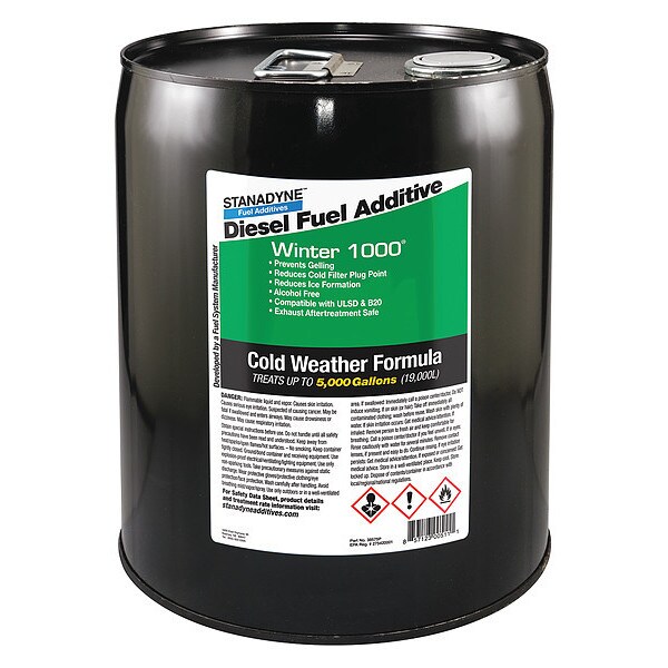 Stanadyne 38575P 188.02 Diesel Fuel Additive, 5 gal., Bottle, Gravity 0.83
