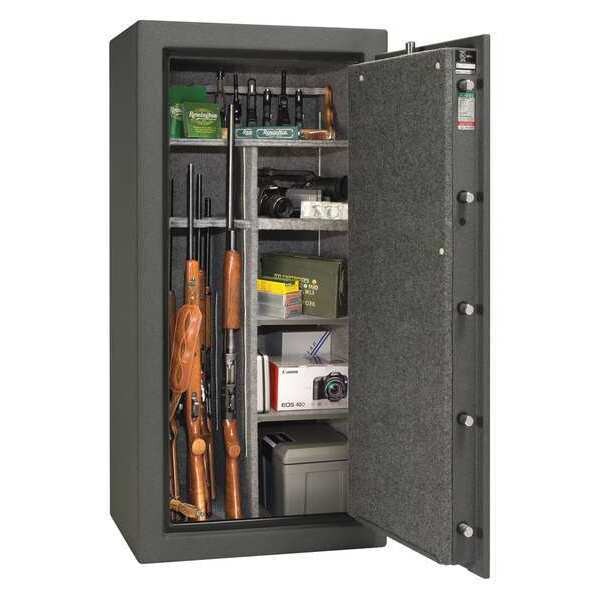 Liberty Safe Gun Safe, Combination/Key, 605 lb., 12.8 cu. ft., 1 hr