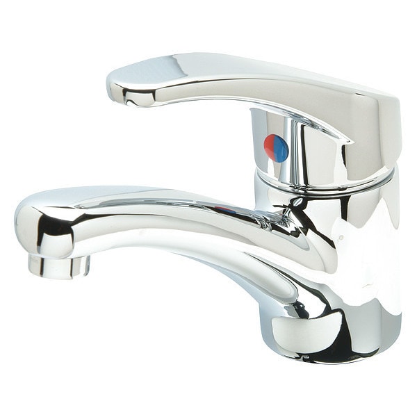 Zurn Lever Handle Single Hole Mount, Bathroom Faucet, Polished chrome Z82200XL Zoro