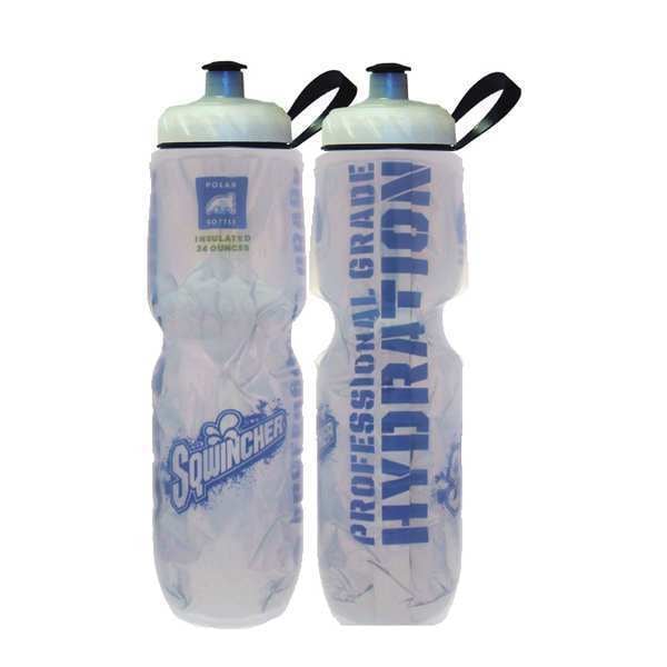 Sqwincher Hydration Bottle, 24 oz., Clear 158300299