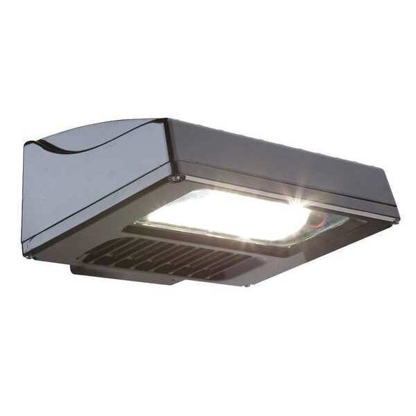 Current LED Wall Pack, 5000K, 3900lm EWS30B7D1501DKBZ | Zoro