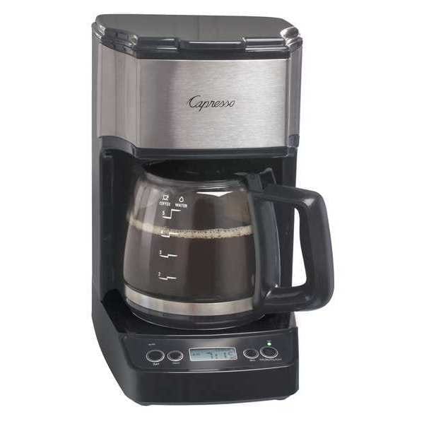 Capresso Black Single 25 oz. Coffee Maker 426.05 Zoro