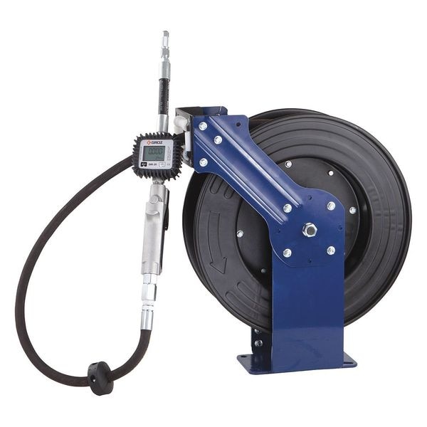 Westward 48uj76 Oil Hose Reel,1/2in.Diax50in.L, Blue