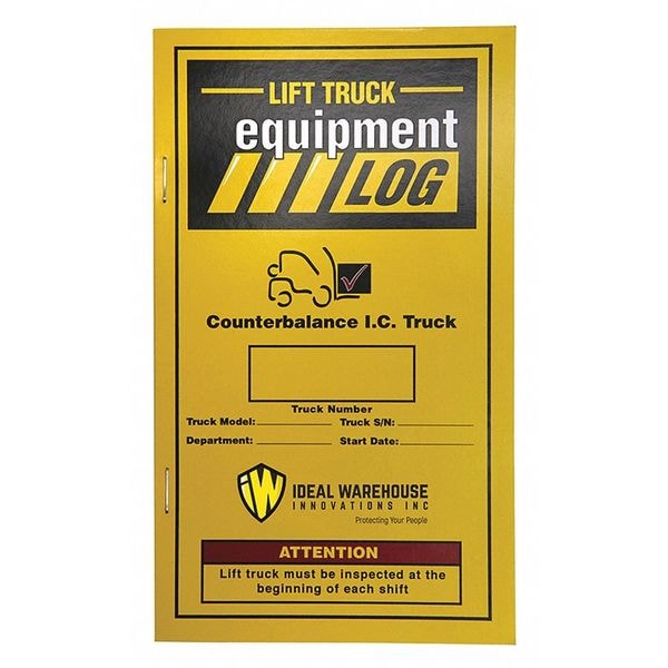 Ironguard Replacement Safety Checklist, Paper, Yellw 70-1065