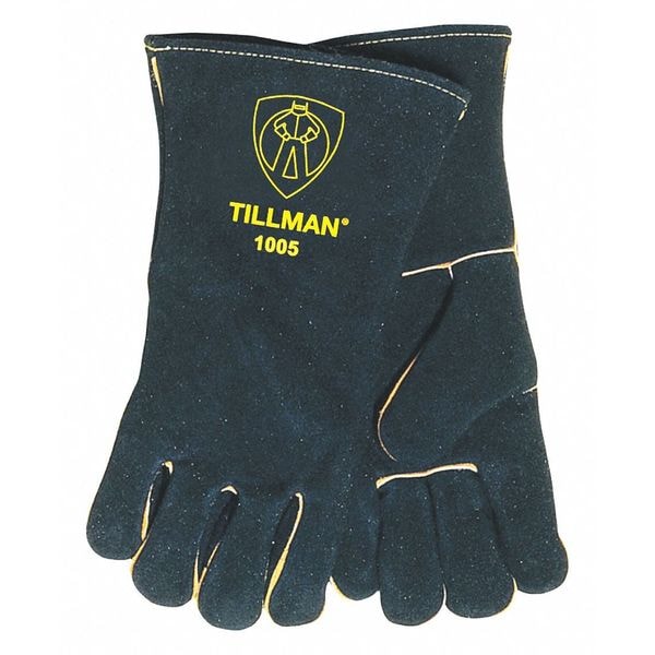 Tillman Stick Welding Gloves, Cowhide Palm, L, PR 1005 Zoro