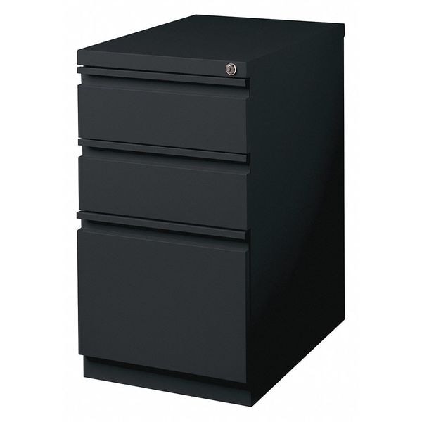 Hirsh 18575 144 39 15 W 3 Drawer File Cabinet Black Letter Zoro Com
