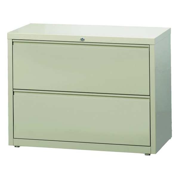 Hirsh 2 Drawer File Cabinet Putty A4 Legal Letter 17450 Zoro Com