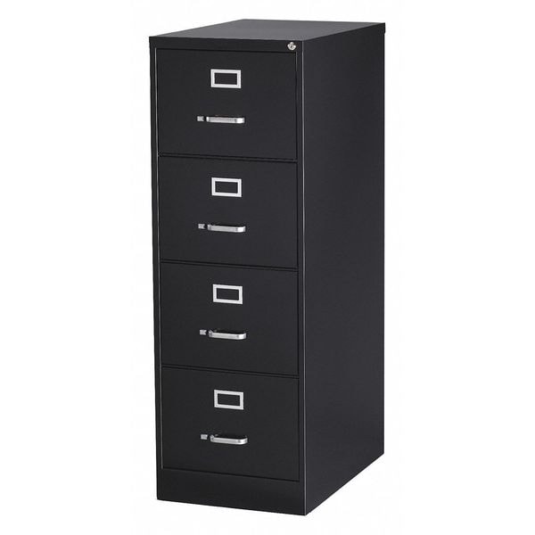 Hirsh 17549 191 83 18 W 4 Drawer File Cabinet Black Legal Zoro Com