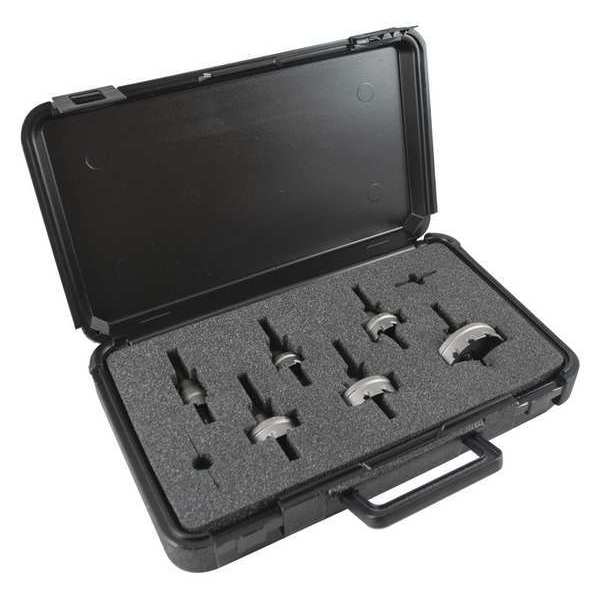 Morse Carbide Hole Cutter Kit, 9 Pcs., 6 Teeth CTS02