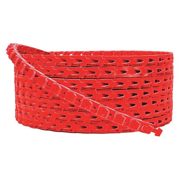 Powertwist Link V-Belt, 100 ft. Outside Length, 1/2