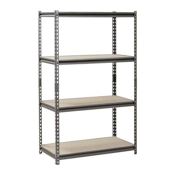 Sandusky Lee Freestanding Bulk Storage Rack, 18 in D, 36 in W, 4 Shelves UR361860PB4P-SV