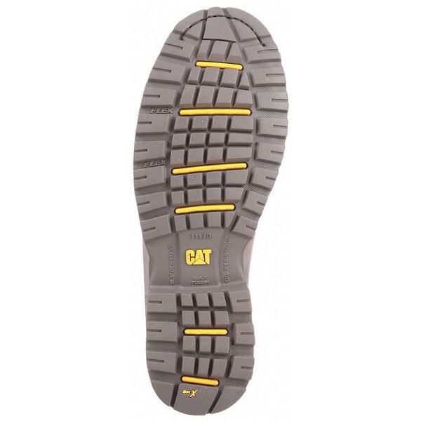 Cat Footwear Women's 8-Inch Work Boot, 6 1/2 M, Steel Toe, 8 in H