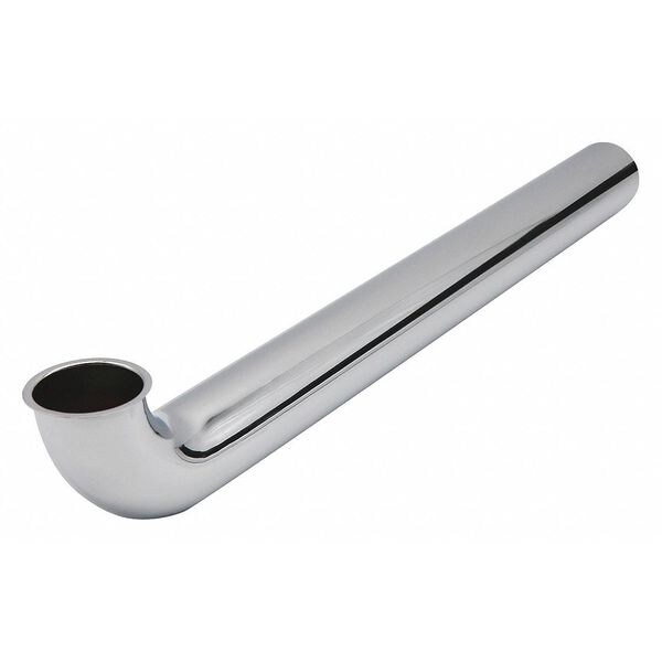 Zoro Select Waste Arm, 11/2" Pipe dia., Chrome, Length (In.) 15 GTU1564 Zoro