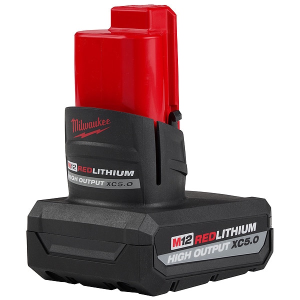 MILWAUKEE M12 REDLITHIUM™ HIGH OUTPUT™ XC5.0 Battery Pack (48-11 