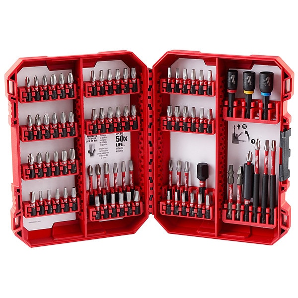 Milwaukee Tool 80 pc. SHOCKWAVE Impact Duty Driver Bit Set 48324094