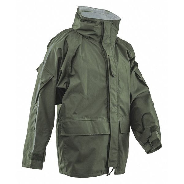 Tru-Spec Tactical Parka, Nylon, Olive Drab Green, M 2028 | Zoro