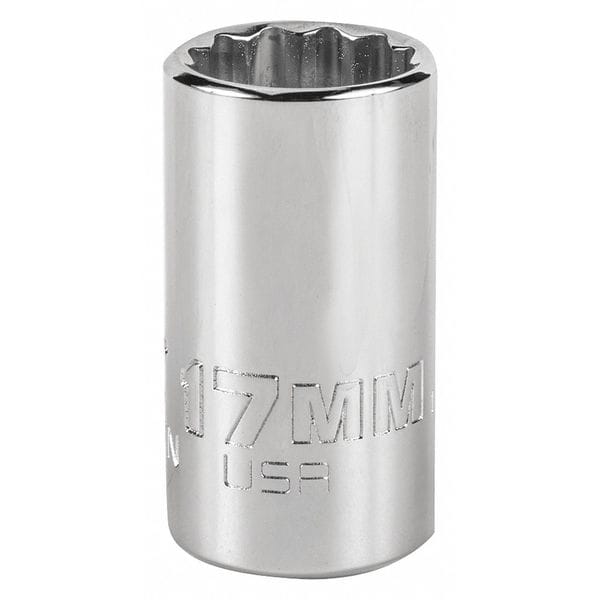 Proto 1/2 in Drive, Triple Square Metric Socket, 12 Points J5417MN Zoro