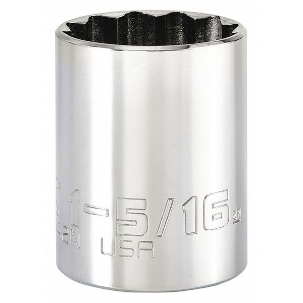 Proto 1/2 in Drive, Triple Square SAE Socket, 12 Points J5442N Zoro