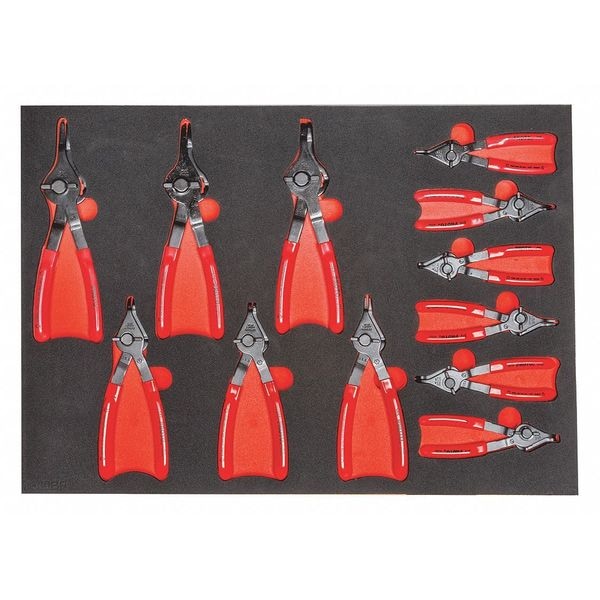 PROTO 12Retaining Ring Plier Set, J360BK