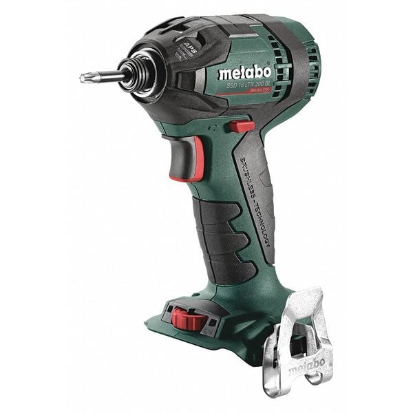 Metabo 18V 1/4" Hex Brushless Impact Driver Bare SSD 18 LTX 200 BL bare
